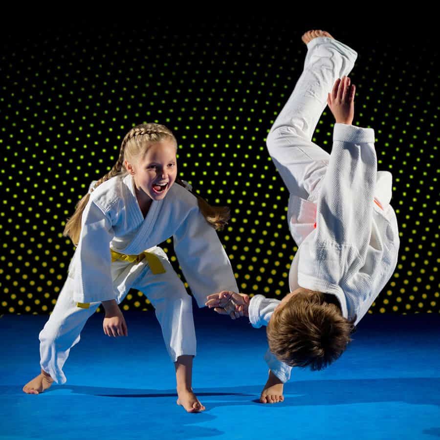 Martial Arts Lessons for Kids in Stafford VA - Judo Toss Kids Girl